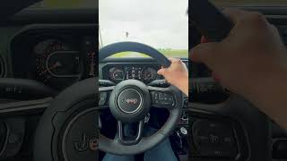 How quick is the 2024 Jeep Gladiator Mojave  Acceleration Test shorts [upl. by Odlanyar]