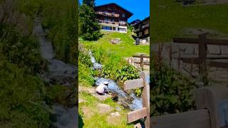 Bettmeralp in Swizzerland🤗🥰🇨🇭 travel shortsvideo switzerlandalps [upl. by Yolanda]