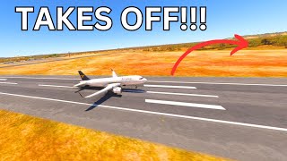 Outback Liftoff ✈️ Alliance Airlines Jet Rockets from Cloncurry in MSFS 2020 [upl. by Lower]