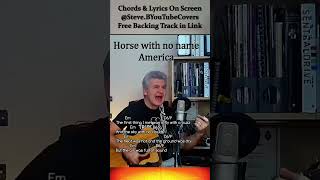 🎸 Horse with no name  America guitarchordkaraoke [upl. by Trilley600]