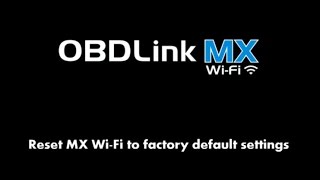 Reset MX WIFi [upl. by Nahsez]