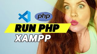 how to run php in visual studio code with xampp [upl. by Oribel]