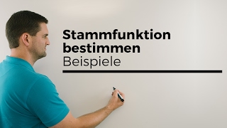 Stammfunktion bestimmen mit Brüchen  Mathe by Daniel Jung [upl. by Greyso]