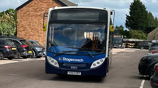 YY63 YRTStagecoach Midlands 63Reg ADL Enviro200 [upl. by Linders]