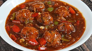 होटल जैसी वेज मंचूरियन ग्रेवी वाली  Veg Manchurian Gravy  Veg Manchurian Recipe  Kabitaskitchen [upl. by Conrade]