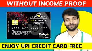 PNB Credit Cards Without Income Proof  How to Apply Online 🔥🔥 FD [upl. by Sigismond]