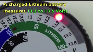 OptiMate TEST 12V battery State Of Charge [upl. by Ligriv249]