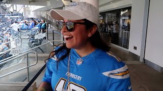 Cousins First Game At SoFi  Chargers vs Titans [upl. by Anaitit]