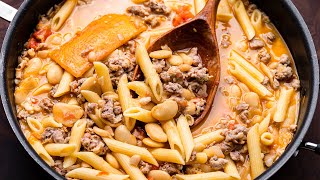 Sausage Pasta Fagioli [upl. by Mihe]