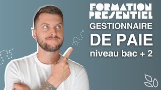 Formation en présentiel  Gestionnaire de paie [upl. by Blanc]