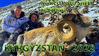 Marco Polo sheep hunting in Kyrgyzstan  2022 [upl. by Lucian]