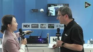 Magewell Modator 2U IP encoder and decoder at IBC 2024 [upl. by Yntirb]