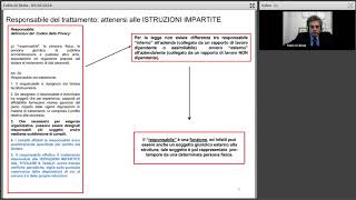 09052018  Nuovo regolamento privacy come organizzarsi [upl. by Namdor681]