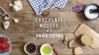 Recipe for Chocolate Mousse made with FAGE Total Yoghurt [upl. by Nairehs]