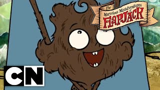 The Marvelous Misadventures of Flapjack  Beard Buddies Clip 2 [upl. by Aihtiekal]