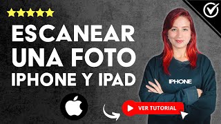 Cómo ESCANEAR una FOTO en iPhone y iPad  📸 Digitaliza tus Documentos 📸 [upl. by Marlo]