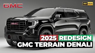 2025 GMC Terrain Denali Redesign Everything We Know So Far [upl. by Leifer]