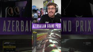 Sainz vs Perez Crash Reaction Formula1 AzerbaijanGP [upl. by Ikkela]