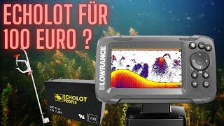 Gutes Echolot für 100 Euro Test des Lowrance Hook 2 4x  Das Brauchst du an Zubehör [upl. by Alyk]