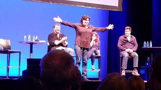 Neil deGrasse Tyson amp Nergis Mavalvala do the quotGravitational Wave Dancequot [upl. by Puglia]