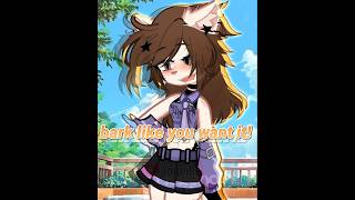 😝BARK LIKE YOU WANT IT BABY‼️🐈 gacha shorts meme gachalife tiktok [upl. by Huppert]