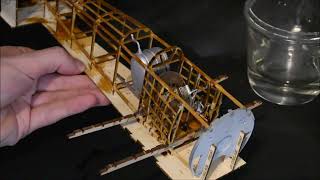 I Built Aircraft Biplan  Sopwith Camel  Artesania Latina  Part 2 [upl. by Beera]