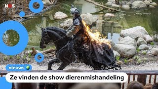 Straf voor actievoerders die Eftelingshow verstoorden [upl. by Ilera]