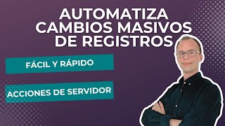 Automatización en Odoo Cambios Masivos en Registros con Acciones de Servidor Sin Programar Módulos [upl. by Cheung]