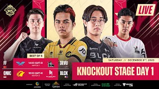 LIVE  IKAUNANG ARAW  M5 World Championship Knockout Stage  PH [upl. by Yeknarf]