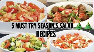 5 MUST TRY SEASONS SALAD RECIPES TO KEEP [upl. by Michelina252]