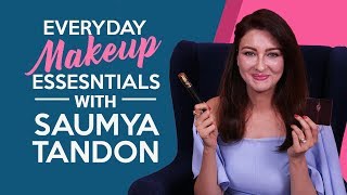 Saumya Tandon What’s in my makeup bag  Makeup Favourites  S01E09  Fashion  Pinkvilla [upl. by Boles]