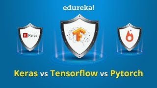 Keras vs Tensorflow vs PyTorch  Deep Learning Frameworks Comparison  Edureka [upl. by Eniluqcaj524]