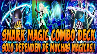 DECK DE TIBURONES CON SKY STRIKER  COMBO MAGIC SHARK  YUGIOH DUEL LINKS [upl. by Dorothee]