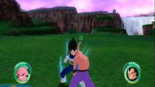 Dragon Ball Raging Blast All Attacks part 1 of 11 [upl. by Yrrac]