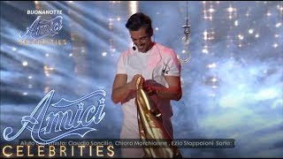 Amici Celebrities  Massimiliano Varrese è il quarto finalista [upl. by Hsuk]