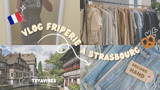 Friperie tour 1  Strasbourg  vlog 🌸 [upl. by Ashford241]