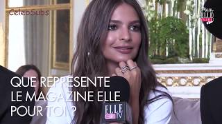 Вопросответ с Эмили Ратаковски  Emily Ratajkowski rus sub [upl. by Anivel]