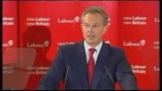 Tony Blair resignation speech part 2 [upl. by Enirtak]