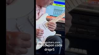 Blues in D Natural STEVIE RAY VAUGHN style Tease Sound Clip short teaseguitars soundclip [upl. by Wieche]