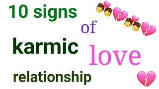 10 signs of karmic love relationship HINDI  Ritu S Datta [upl. by Sabsay151]