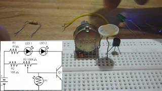 Protoboard Luz nocturna automática [upl. by Eey]