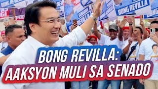 Bong Revilla Aaksyon Muli Sa Senado [upl. by Colan]