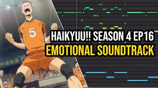 Haikyuu S4 Episode 16 OST  Tanakas Rising  Back Together HQ Cover [upl. by Leivad920]