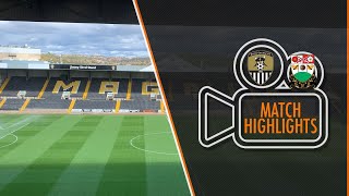 Highlights Notts County 42 Barnet FC [upl. by Yeleen]