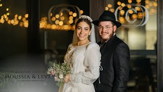 Chassidic Jewish Wedding Highlight  Moussia amp Levi Shaw [upl. by Wing]