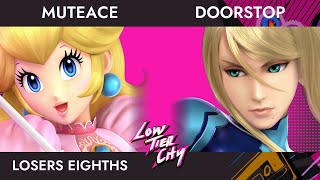 Low Tier City 2023  Losers Eighths  26R  MuteAce Peach VS FEAR  Doorstop ZSS  SSBU [upl. by Jacques]