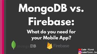 MongoDB vs Firebase for mobile apps 4 questions you should be asking to decide [upl. by Annola]