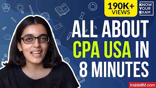 Why CPA Exam  Career Options Jobs Salaries Exam Pattern Eligibility 2021 [upl. by Nadnerb]