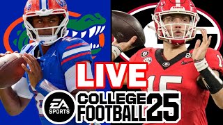 Florida vs Georgia  11224 Simulation EA College Football 25 [upl. by Anij70]