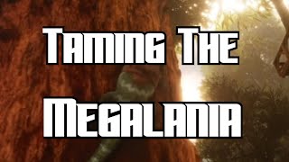 Taming The Megalania  ark survival ascended  ant boy videos ep 53 [upl. by Eidolem936]